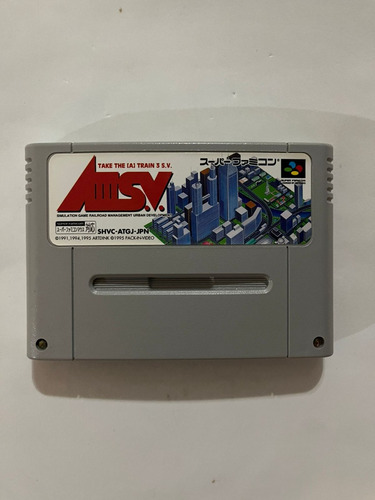 Take The A Train 3 Super Famicom Super Nintendo Japon Juego