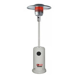 Calefactor Exterior Hongo Cabezal Acero Inox P/ Gas Garrafa