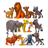 12pcs The Lion King Lion Guard Acción Figura Modelo Juguete 