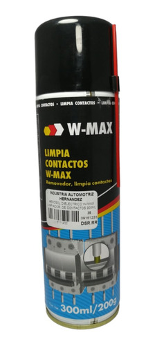 Limpiador De Contactos Dieléctrico W-max Wurth 300ml / 200g