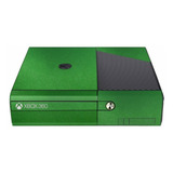 Skin Xbox 360 Super Slim - Verde Metálica