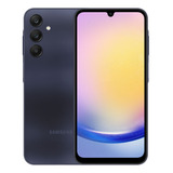 Celular Samsung Galaxy A25 5g, Câmera Tripla Traseira De Até 50mp, Selfie De 13mp, Tela Infinita Super Amoled De 6.5  120 Hz, 128gb, 6gb, Processador Octa-core, Dual Chip - Azul Escuro