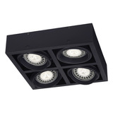 Aplique Plafon Box Ar111 Cardanico 4 Luces Led Gu10 220v