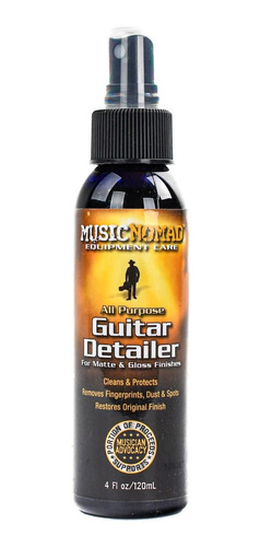 Limpiador Guitarra Bajo Mate Musicnomad Guitar Detailer