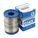 Solda Estanho 1mm 60x40 Cobix C/ Fluxo Ra (t2) - Rolo 500g