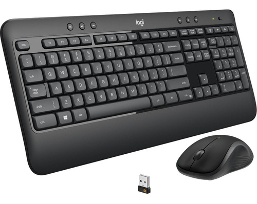 Teclado Y Mouse Inalambrico Logitech Mk540 Tv Smart Español