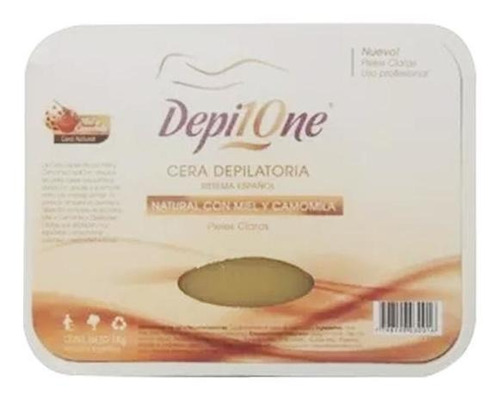 Cera Depilatória Quente Mel 1kg Depil One