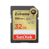 Tarjeta Memoria Sd Sandisk Extreme 32gb V30 C10 U3 100mb/s