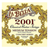 Juego De Cuerdas La Bella Guitarra Clasica Nylon 2001mh