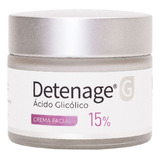 Detenage G Crema Facial 15% Ácido Glicólico Antiedad Arrugas