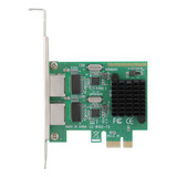 Tarjeta 10/100/1000mbps Rj-45* 2 Pci-ex1 Gigabit De Doble Pu