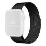 Pulseira Aço Milanês Milanese P/ Apple Watch 42mm 38mm 44mm