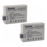 2-pack Baterias Kastar Lp-e5 P/canon Xs Xsi T1i 450d 500d