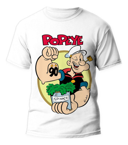 Playera Caricatura Popeye El Marino #2893