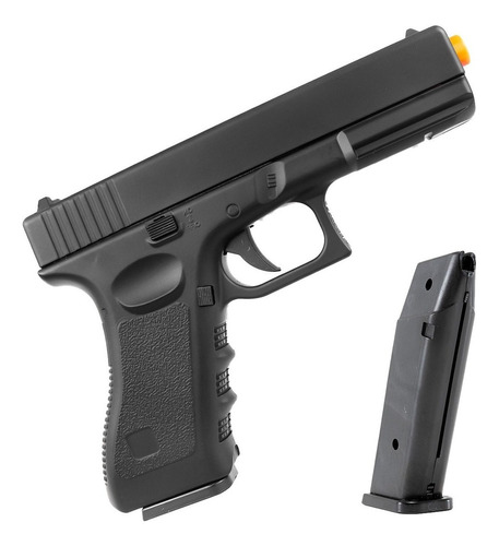 Pistola De Airsoft Full Metal Glock Vg Gk-v20 Spring 6mm