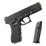 Pistola De Airsoft Full Metal Glock Vg Gk-v20 Spring 6mm