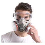 6200 Máscara De Gas Respiración De Care Con Filtro Y Gafas