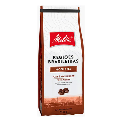 Café Torrado Moído Mogiana Melitta Regiões Brasileiras 250g | MercadoLivre