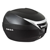 Baul Trasero Motocicleta Shad Sh34 D0b34106 Carbono