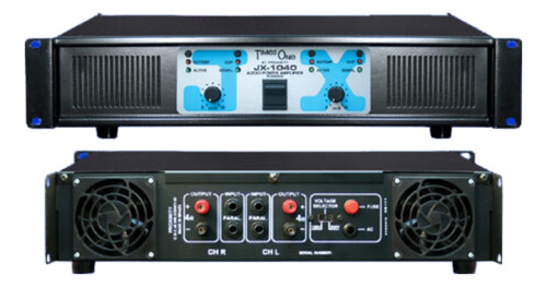 Amplificador Potencia Times One Jx 1040 220v 1040w