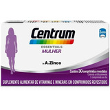 Centrum Mulher 30 Cps De A A Zinco Original C/ Nota Fiscal Sabor Sem Sabor