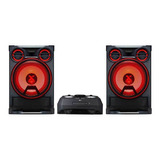 Minicomponente LG Xboom Ck99 Negro Y Rojo Con Bluetooth 5000w De Potencia - 110v/220v