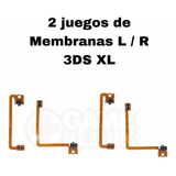 2 Juegos Membrana Botón L Y R 3ds Xl Nuevas