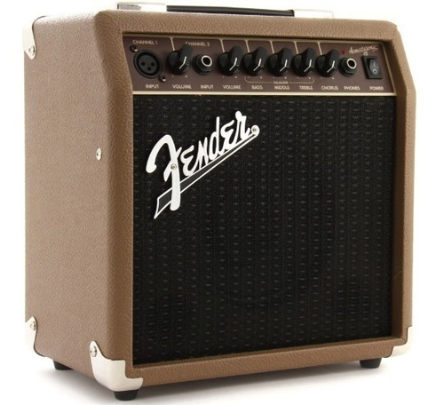 Amplificador Fender Acoustasonic 15 Watts Con Envio Gratis