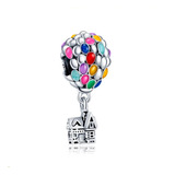 Charm Globo De Up Plata De Ley 925