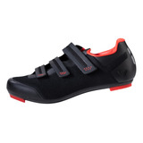 Zapatilla Ciclismo Ruta Gw Rd Knit Sraps Negro/rojo