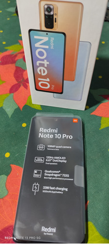 Xiaomi Redmi Note 10 Pro Dual Sim 128gb Glacial Blue 6gb Ram