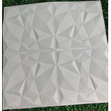 Pack 20 Laminas 3d Autoadhesivo  Diamante Blanco 70x70 Muro 