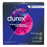 Condones Durex Performax Intense Retardantes 24 Piezas