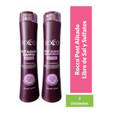 Shampoo + Acondicionador Rocco Post Alisado