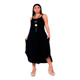 Vestido Bolso Roupa Feminina Maxi Lindo Top Verão