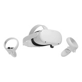 Lentes Vr Brancas Oculus Meta Quest 2 De 256 Gb