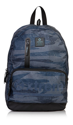 Mochila Samsonite Kik Blue Camo Notbook Y P/ Botella