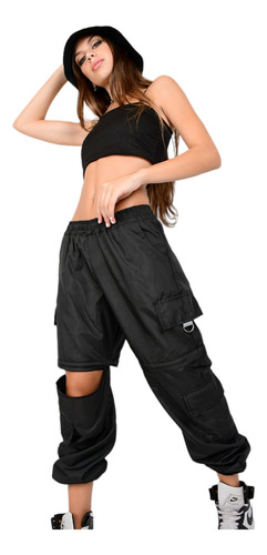 Pantalon Jogger Desmontable Cargo 2 En 1 Urbano