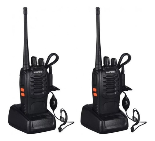 Walkie Talkie Radios Baofeng Comunicación X 2 Uhf Y Baterías