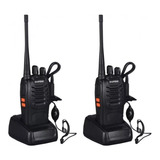 Walkie Talkie Radios Baofeng Comunicación X 2 Uhf Y Baterías