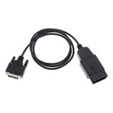 Car Diagnostic Cable Obd Ii 2 16 Pins To Db15 15 Pins