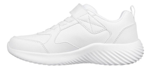 Tenis Skechers Bounder Infantiles En Blanco 405626lwht