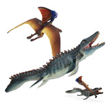 Géminis Genius - Juguetes De Dinosaurio De Mosasaurio Y Pter