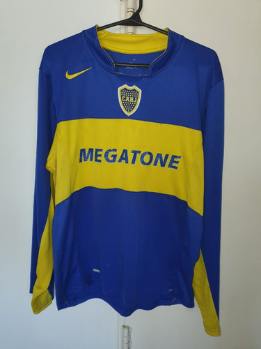 Camiseta Boca Juniors Nike 2006 Megatone Mangas Largas T. M