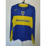 Camiseta Boca Juniors Nike 2006 Megatone Mangas Largas T. M