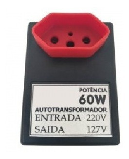 Kit 03 Mini Autotransformador 60va 110v 220v De Parede Jm