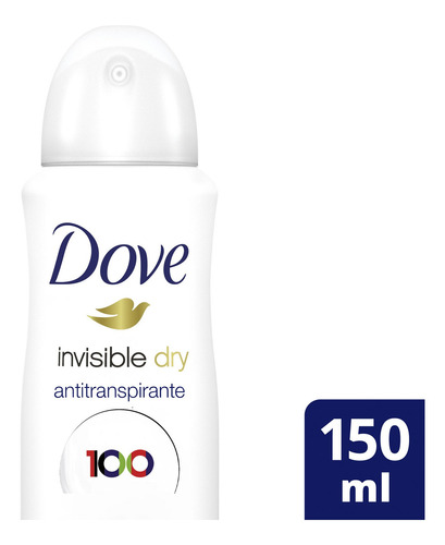 Dove Desodorante Antitranspirante Invisible Dryaerosol 150ml