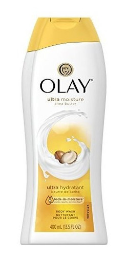 Olay Ultra Moisture Body Wash Con Manteca De Karité, 13.5 Oz