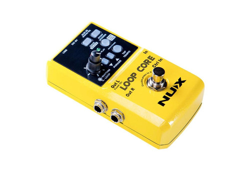 Pedal De Efecto Nux Loop Core  Amarillo