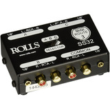 Caja Switch De Audio Rca Para Parlantes Rolls A - B Box S...